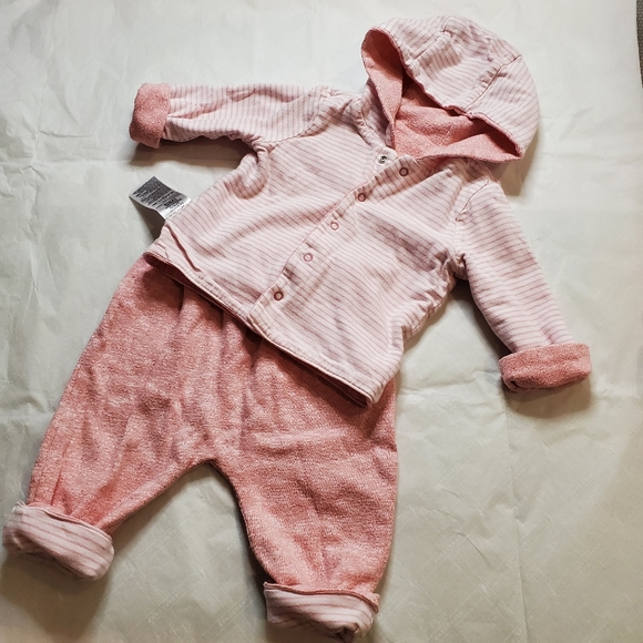 *GWP* Gap Baby (3-6M) Reversible Hoodie Set - Picture 3 of 9